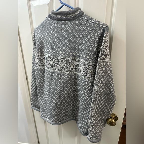 Icewear Gray Nordic design Zip-Up cardigan size L, like New - Picture 6 of 6